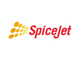 SpiceJet logo – past work experience of our founder