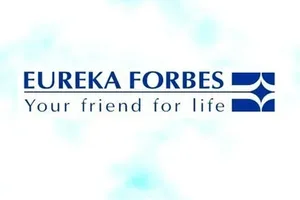 Eureka Forbes logo – past work experience of our founder